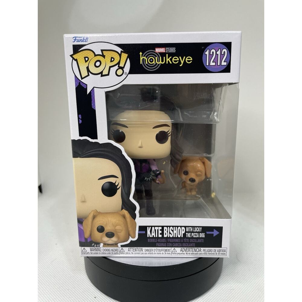 Funko Pop! Vinyl: Marvel - Kate Bishop with Lucky The Pizza Dog #1212